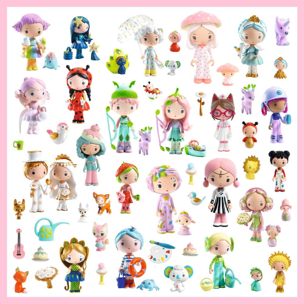 Djeco Stickers - The Little World of Tinyly