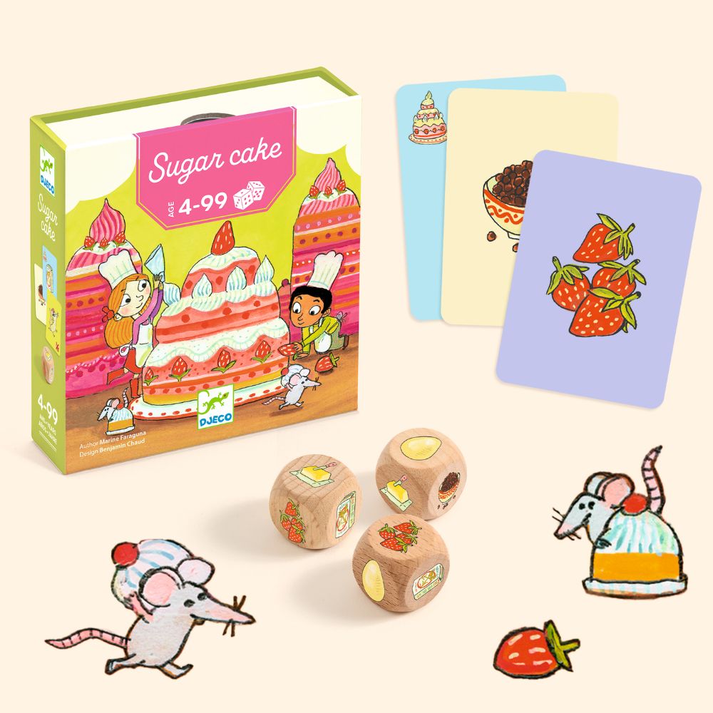 Djeco Dice Games - Sugar Cake