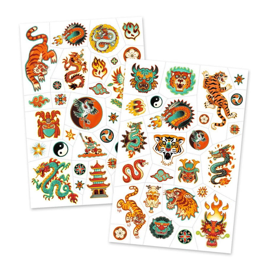 Djeco Tattoos - Martial Spirit DJ09915