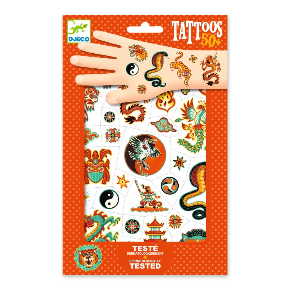 Djeco Tattoos - Martial Spirit DJ09915