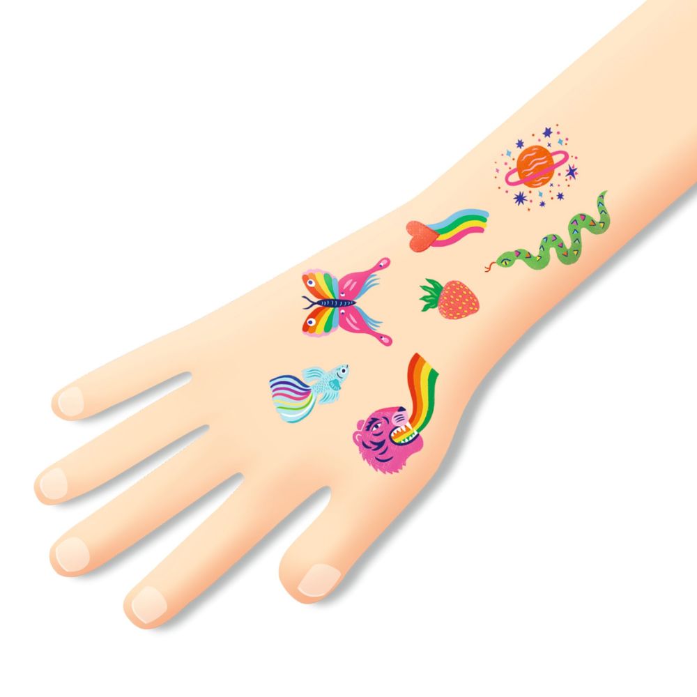 Djeco Tattoos - Rainbow