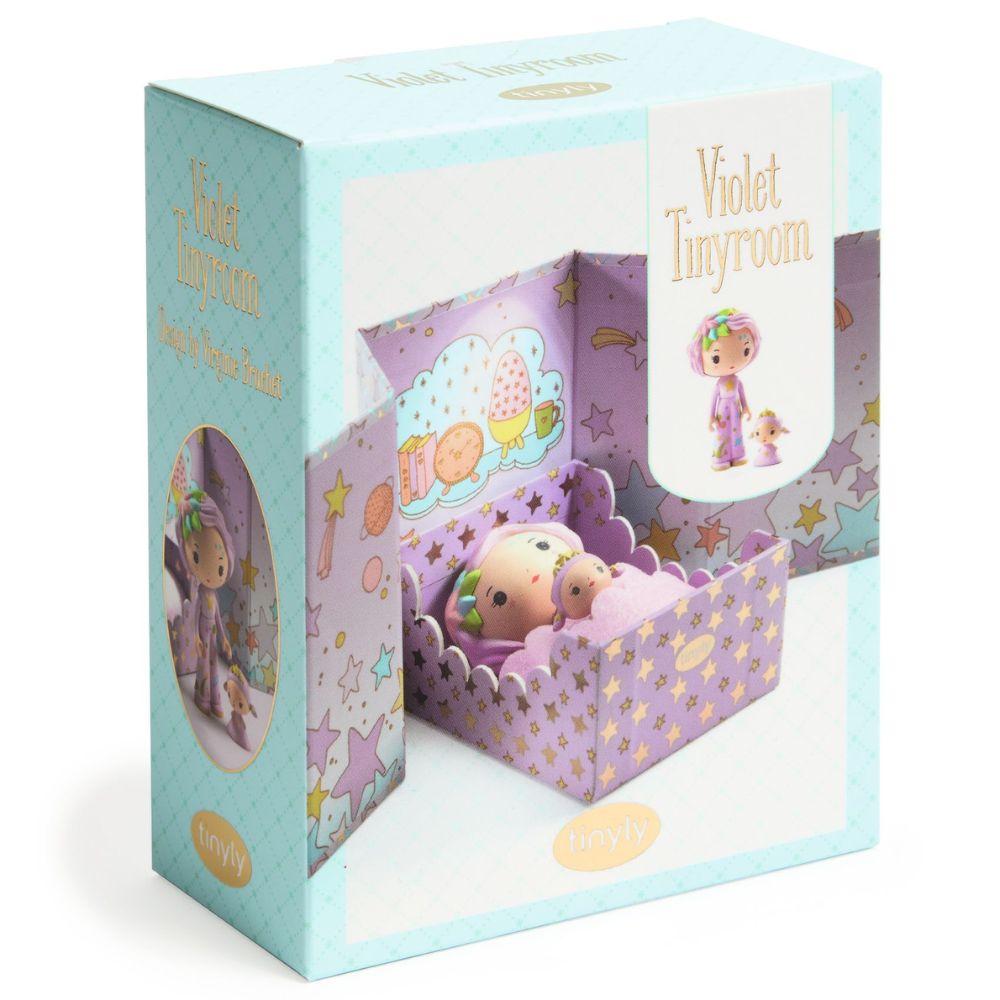 Djeco Tinyly Violet Tiny Room
