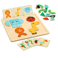 Djeco Wooden Magnetics- GeoBasic DJ06210