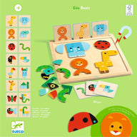 Djeco Wooden Magnetics- GeoBasic DJ06210
