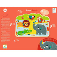 Djeco Wooden Sound Puzzles - Baobab DJ01708
