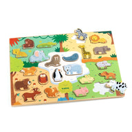 Djeco Wooden Puzzles - Puzzlo Animo DJ01830