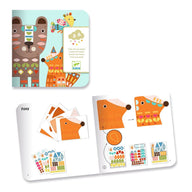 Djeco Paper Craft Activity, 3 Giant Animals