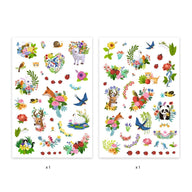 Djeco Happy Spring temporary tattoos DJ9591 for ages 3 years old upwards