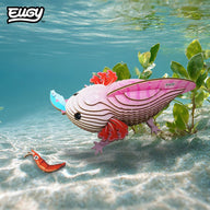 EUGY Axolotl 3D Cardboard Model Kit