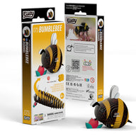 EUGY Bumblebee 3D Cardboard Model Kit.