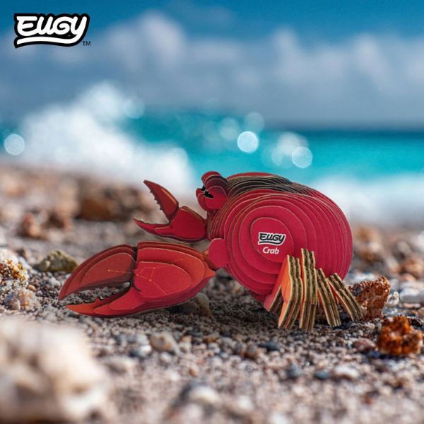EUGY Crab - Kids Cardboard Craft Kit