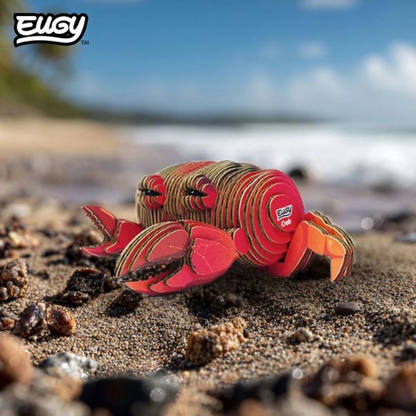 EUGY Crab - Kids Cardboard Craft Kit