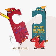 EUGY Door Hanger - Red Dragon