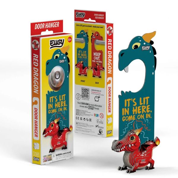 EUGY Door Hanger - Red Dragon