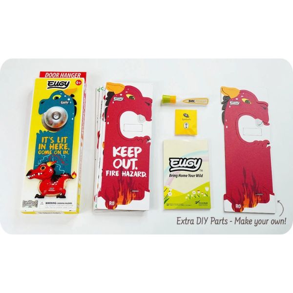 EUGY Door Hanger - Red Dragon