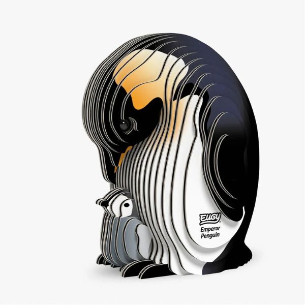 EUGY Emperor Penguin - Kids Cardboard Craft Kit