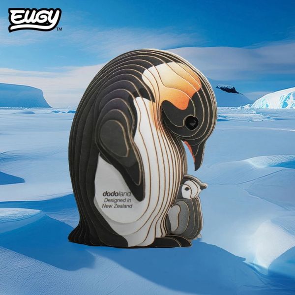 EUGY Emperor Penguin - Kids Cardboard Craft Kit