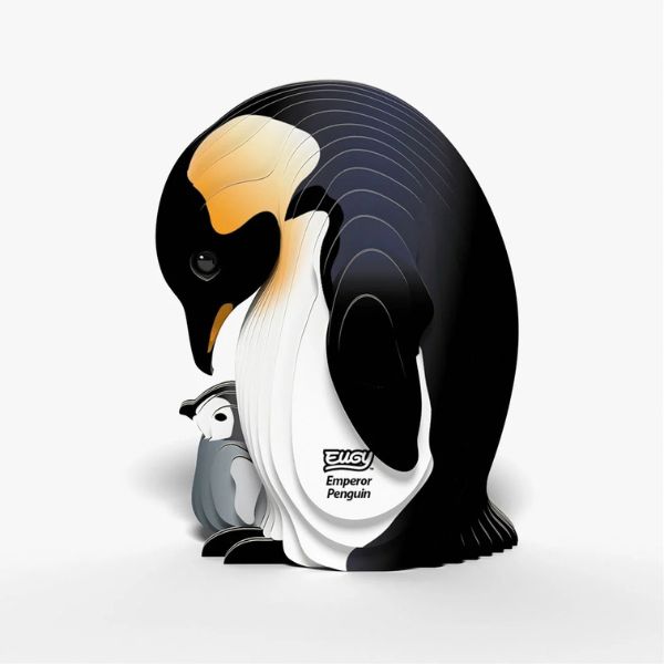 EUGY Emperor Penguin - Kids Cardboard Craft Kit