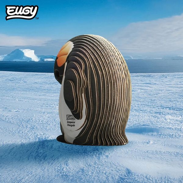 EUGY Emperor Penguin - Kids Cardboard Craft Kit