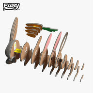 EUGY Rabbit - Kids Cardboard Craft Kit