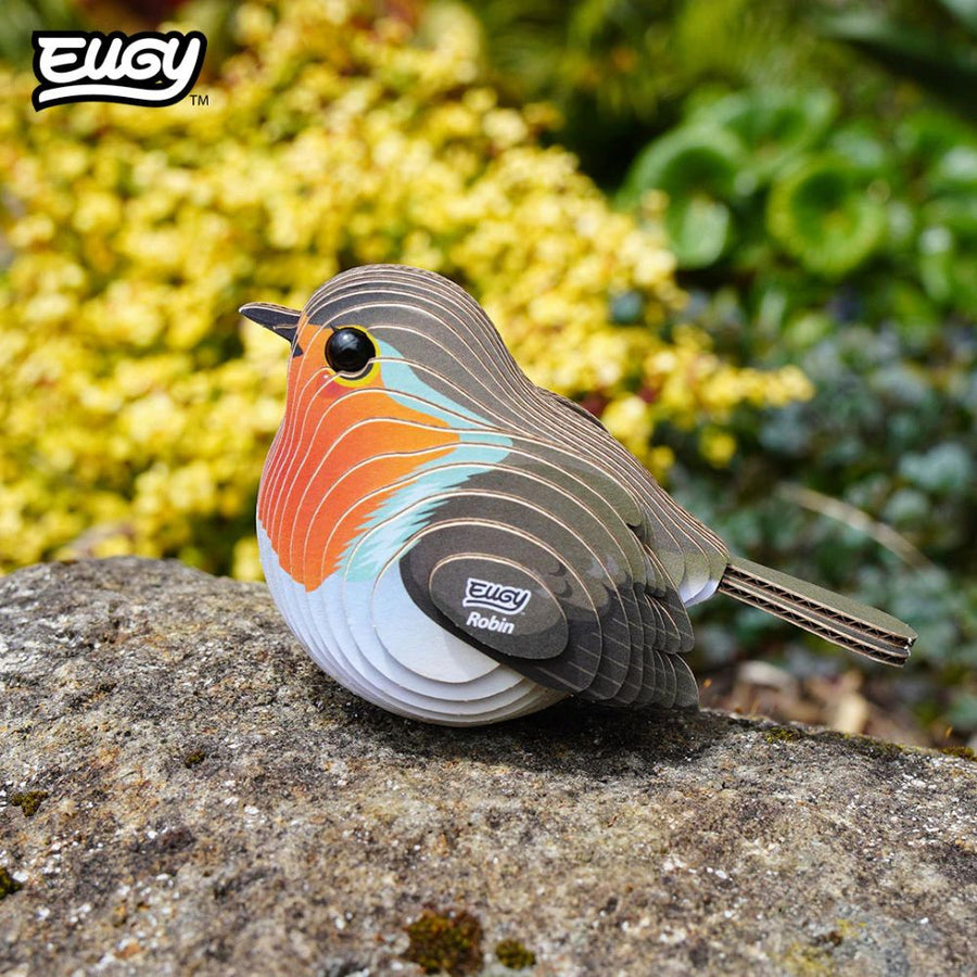 EUGY Robin 3D Eco-Friendly Cardboard Model Kit