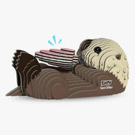 EUGY Sea Otter - Kids Cardboard Craft Kit