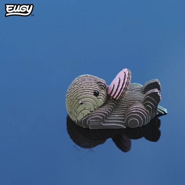 EUGY Sea Otter - Kids Cardboard Craft Kit