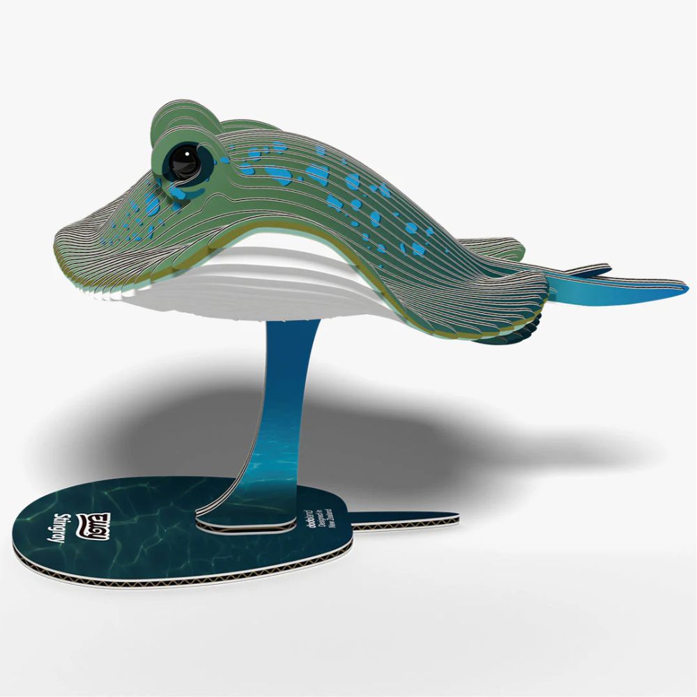 EUGY Stingray - Kids Cardboard Craft Kit
