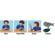EUGY Stingray - Kids Cardboard Craft Kit