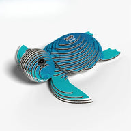 EUGY Turtle 3D Puzzle - Cardboard Model Kit