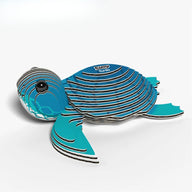 EUGY Turtle 3D Puzzle - Cardboard Model Kit