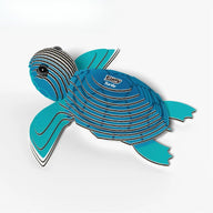 EUGY Turtle 3D Puzzle - Cardboard Model Kit