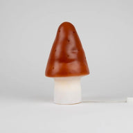 Egmont Mushroom Night Light, Small Brick Red - Kids Night Light
