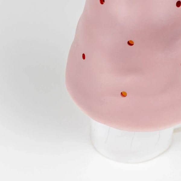 Egmont Mushroom Night Light, Small Vintage Pink