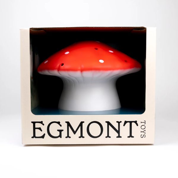 Mushroom Night Light, Large Red