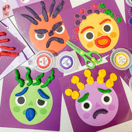 Emotions Dough Sensory Kids Craft Kit - My Creative Box
