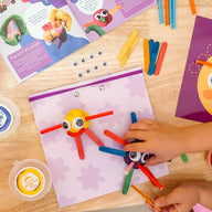 Emotions Dough Sensory Kids Craft Kit - My Creative Box
