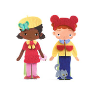 Djeco Felt Characters To Dress Up - DJ00086