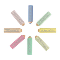 Giotto Pastel Gomma Candy Collection 8 Piece Eraser Set
