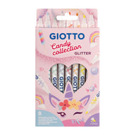 Glitter-infused felt tip pens — vibrant colour with sparkle