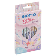 Giotto Glitter Felt Tip Pens