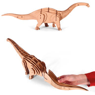 Dinosaur 3D Wooden Model Kit - Diplodocus