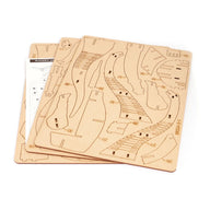 Dinosaur 3D Wooden Model Kit - Diplodocus