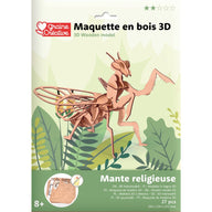 Graine Creative 3D Wooden Model Kit - Praying Mantis