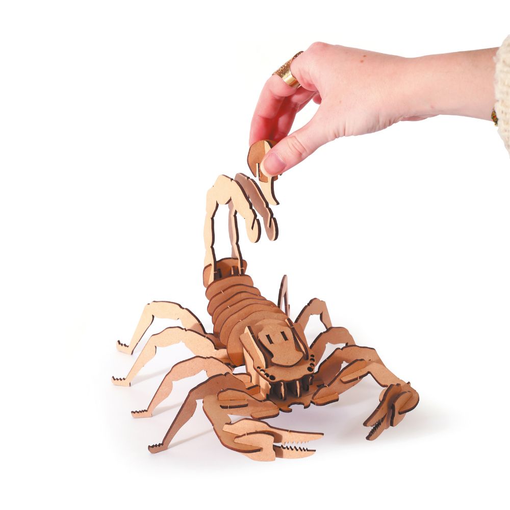 scorpion wooden model kits