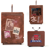 Graine Creative 3D Wooden Model TV - Welcome to London