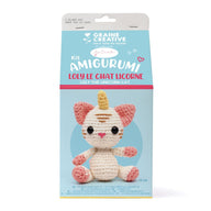  Amigurumi Crochet Unicorn Cat - Graine Creative