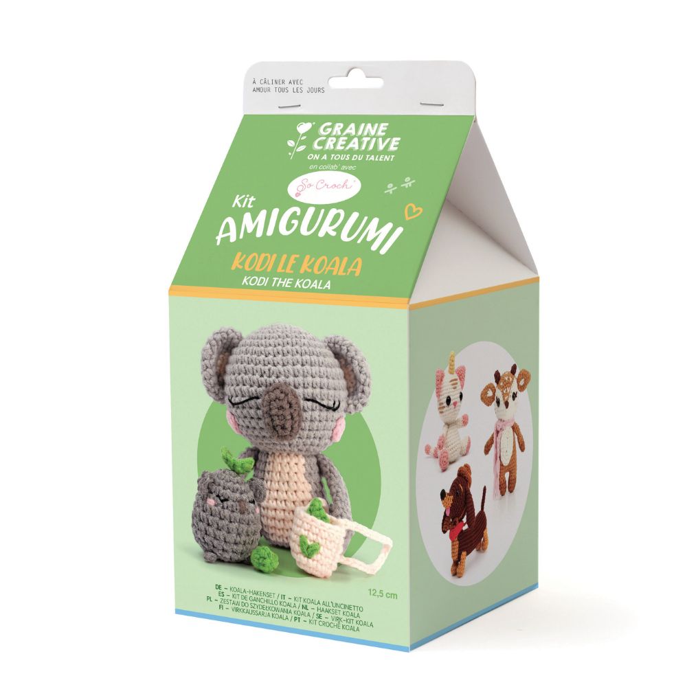 Amigurumi Crochet Kodi The Koala - Graine Creative 