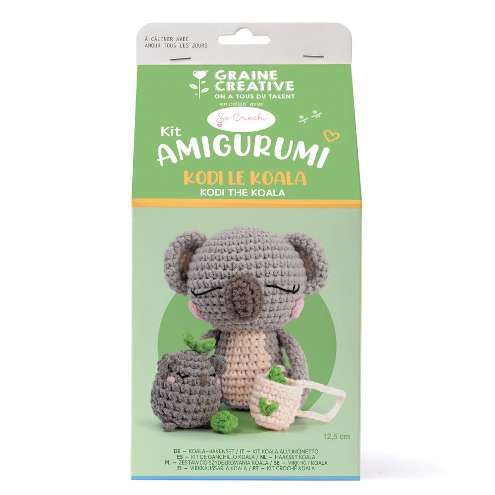 Amigurumi Crochet Kodi The Koala - Graine Creative 