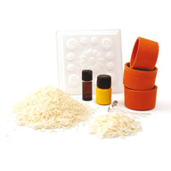 Beginners Candle Making Kit - Daisy Terracotta Pots
